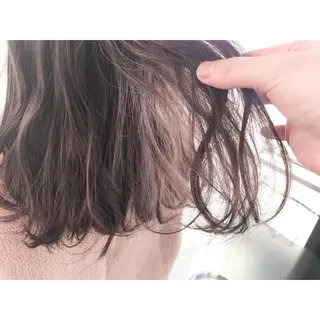 セミロング カラー ショート/レイヤー なら石井知希のヘアスタイル