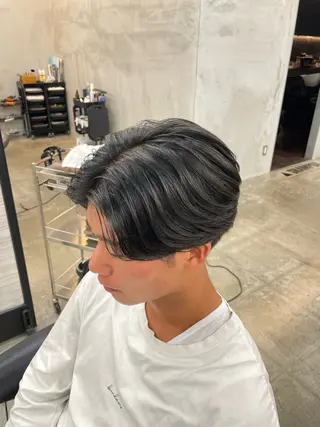 メンズ メンズ🔥 松本明日翔のヘアスタイル