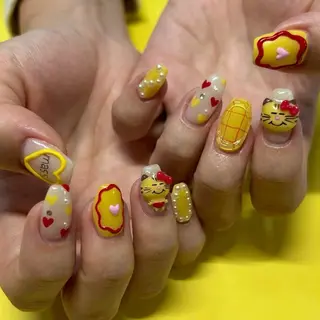 ネイル かわいいおつめ アサイのネイルデザイン