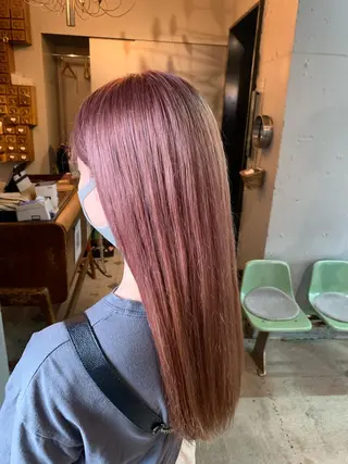 ロング カラー 似合わせ×美髪改善✨ Yutoのヘアスタイル