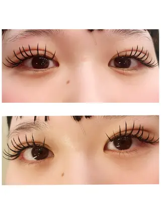 マツエク・マツパ シュガーレイ所属・バインドロック🦋 アンドヘルシーのマツエク・マツパデザイン