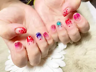 ネイル Yakko pas á pasのネイルデザイン