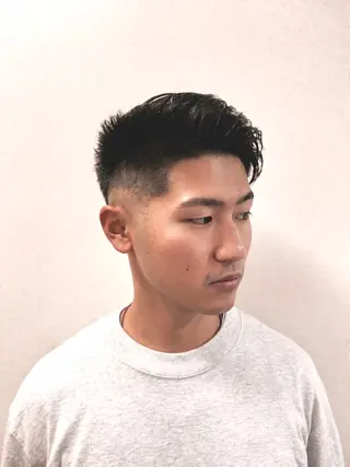 ショート メンズ HIROGINZA ヒロ銀座 青山所属・マツオ リュウホウ🐉のヘアスタイル