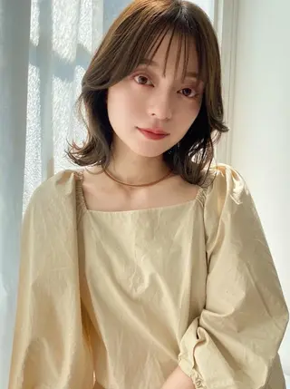 ミディアム ルシードスタイル REVEのヘアスタイル