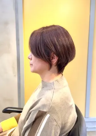 ショート 歌 音のヘアスタイル