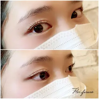 マツエク・マツパ アイブロウ Flor上大岡 *フルノ リナ*のマツエク・マツパデザイン