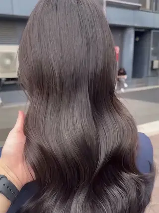 セミロング カラー 【美髪矯正】 吉村　清志のヘアスタイル