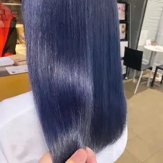 ロング カラー uni 江坂🦋 木下風子のヘアスタイル