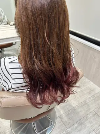 ロング 村井 茜のヘアスタイル
