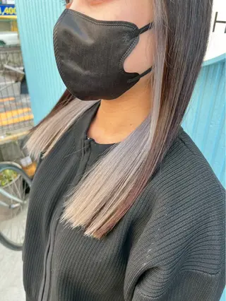 ロング 《髪質改善 UN BLEACH》のヘアスタイル