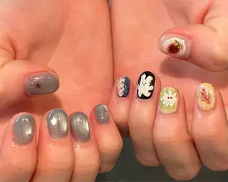 ネイル era所属・かわた まいのネイルデザイン