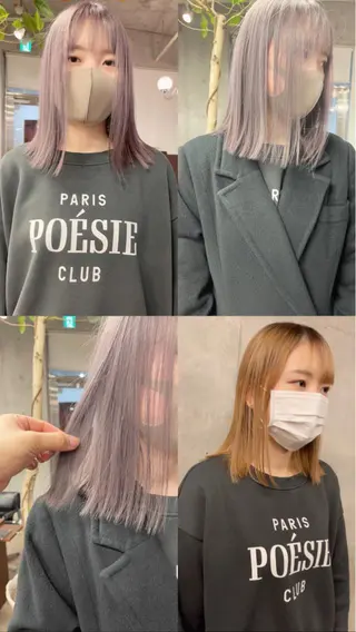 カラー PALAN K-Beauty SHINJUKU所属・“ミニモ最高評価獲得 “代表"Kohei"のヘアスタイル