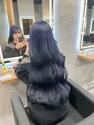 セミロング カラー お客様満足No.1 🌈Neneのヘアスタイル