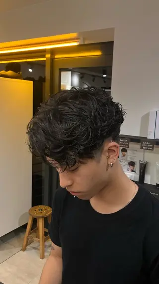 パーマ RETOUCH by fifth メンズサロン【レタッチ バイ フィフス】所属・fifth原宿 A:Ri🧸のヘアスタイル