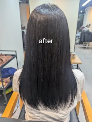 ロング カラー スパニスト 中川のヘアスタイル