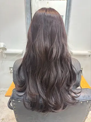 ロング 柴田 美育のヘアスタイル