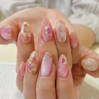 ネイル Ellenail名古屋所属・伊藤 愛のネイルデザイン