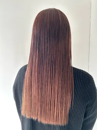 ロング カラー ヘアアレンジ 🎀suzuna 透明感colorのヘアスタイル