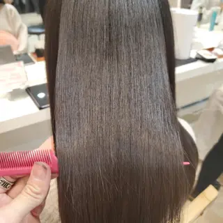 ロング 韓国レイヤー／髪質 改善カラー/れんのヘアスタイル