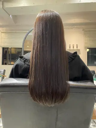 ロング カラー 🦢透明感カラー ayaka🌹のヘアスタイル