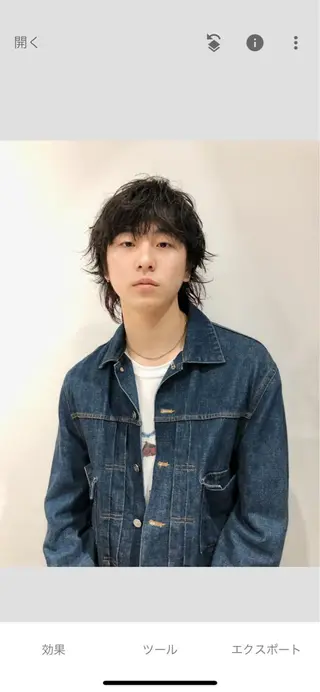 カラー メンズ 渋谷メンズカット/ 工藤靖也のヘアスタイル