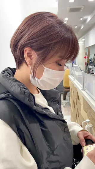 ショート gisele所属・小山 一之のヘアスタイル