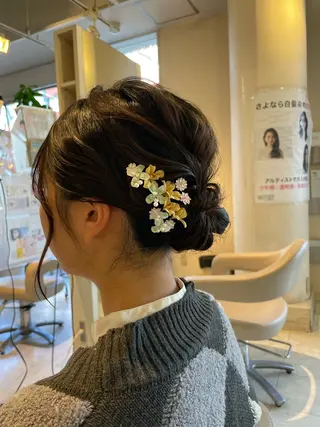 ヘアアレンジ 本田 卓也のヘアスタイル