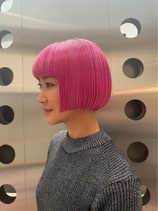 ショート カラー 堀江 /木下椋麻のヘアスタイル