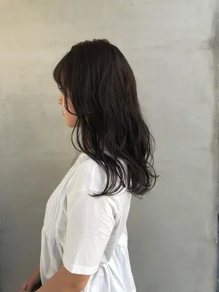ロング カラー パーマ a rikaのヘアスタイル