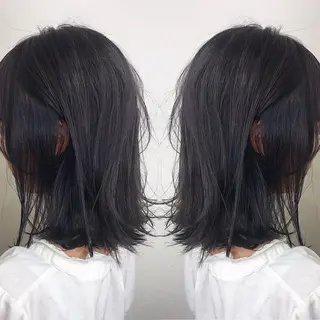 ミディアム カラー 柴田 祐輔のヘアスタイル