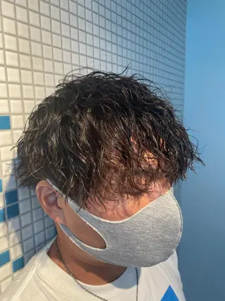 ショート カラー パーマ メンズ 🔥メンズヘア🔥 セヤシュウヘイのヘアスタイル