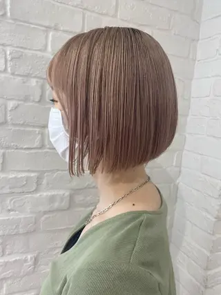 ミディアム 🍀透明感抜群🍀/ ハイトーンカラーのヘアスタイル