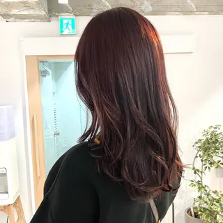セミロング カラー ROE 日吉のヘアスタイル