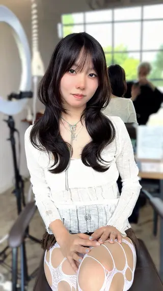 ロング 永田竜一/縮毛矯正/ 大人可愛い/レイヤーのその他イメージ