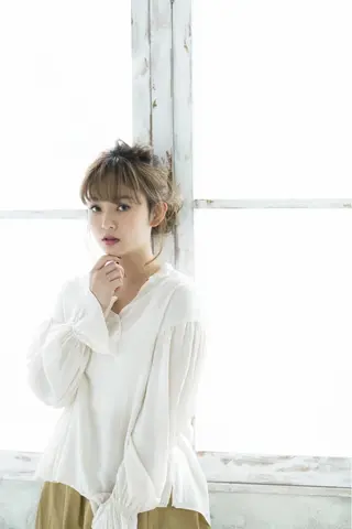 ヘアアレンジ Blossom大塚 ディレクター永野のヘアスタイル