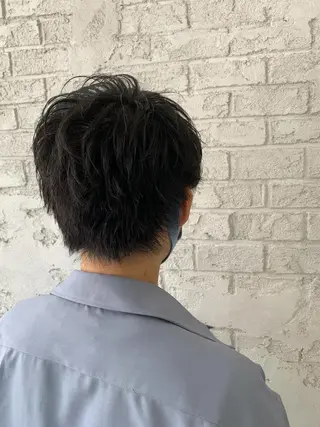 ショート メンズ ブリーチ特化 ハイトーンRYOYAのヘアスタイル