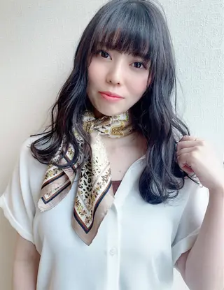 セミロング flat所属・今井 はるかのヘアスタイル