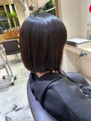 ショート 丸みボブ/メンズ /大山杏奈🌙のヘアスタイル