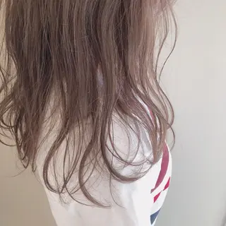 ロング カラー 似合わせ.ﾍｱｾｯﾄ 得意🌹井上美沙のヘアスタイル