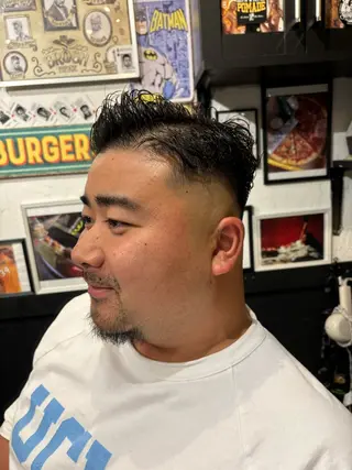 ショート メンズ CribHoodbarbershop所属・白井 昇太のヘアスタイル