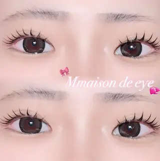 マツエク・マツパ crebia🎀 Riaraのマツエク・マツパデザイン