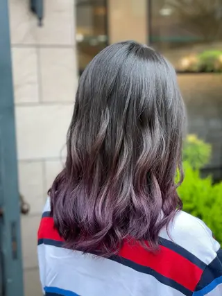 セミロング SHIAN八王子 🇫🇷山本実穂のヘアスタイル