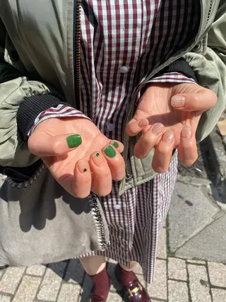 ネイル troja所属・hi nanaのネイルデザイン