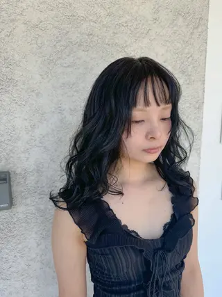 ロング カラー 椎葉 祐也のヘアスタイル