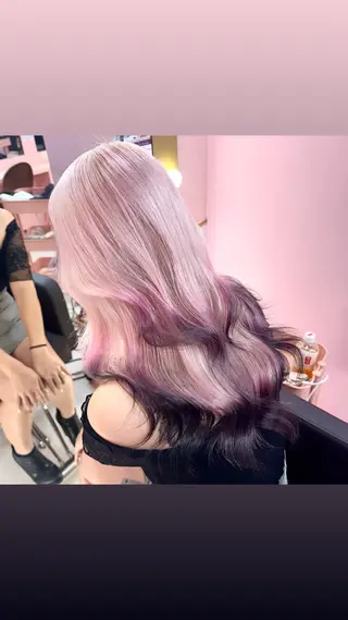 セミロング カラー 🎀憧れ髪色再現🎀 /MANATOのヘアスタイル