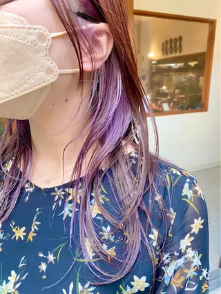 カラー yuragi所属・竹内 絢香のヘアスタイル