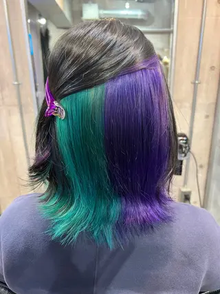 ミディアム カラー ♡₊⁺カットの天才 ??AYANEのヘアスタイル