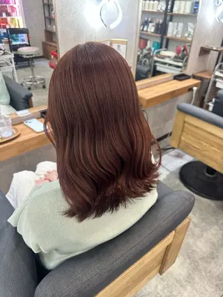 ミディアム MOURI CHISATOのヘアスタイル