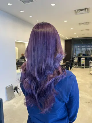 セミロング 羽鳥 菜々子のヘアスタイル