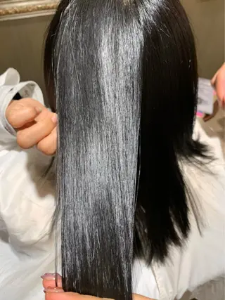 ロング パーマ 美容室moon所属・韓国スタイル🇰🇷 annaのヘアスタイル